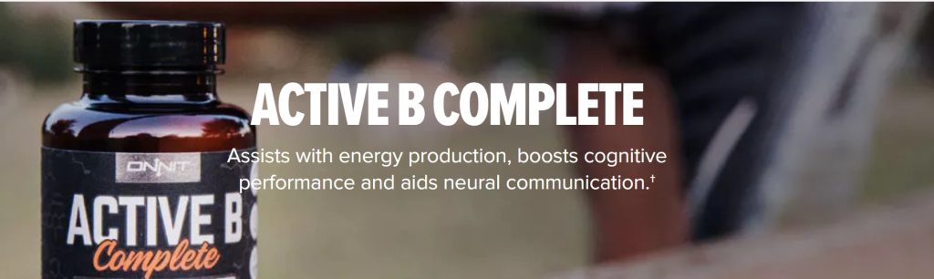 Onnit Total Human Breakdown 10 ACTIVE B COMPLETE IN ONNIT TOTAL HUMAN UK